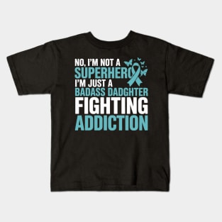 Drug Gambling Alcohol Awareness Addiction Recovery Kids T-Shirt